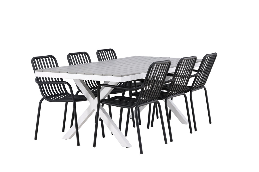 Garcia Rektangulær Spisegruppe 