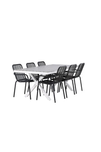 Garcia Rektangulær Spisegruppe 