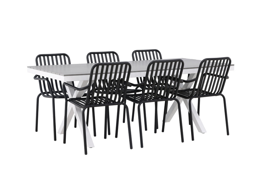 Garcia Rektangulær Spisegruppe 