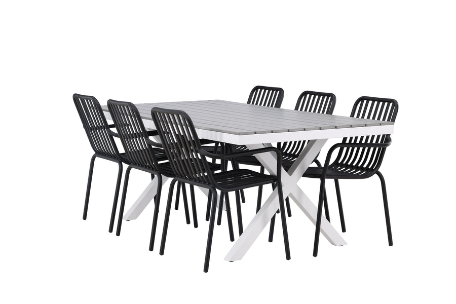 Garcia Rektangulær Spisegruppe 