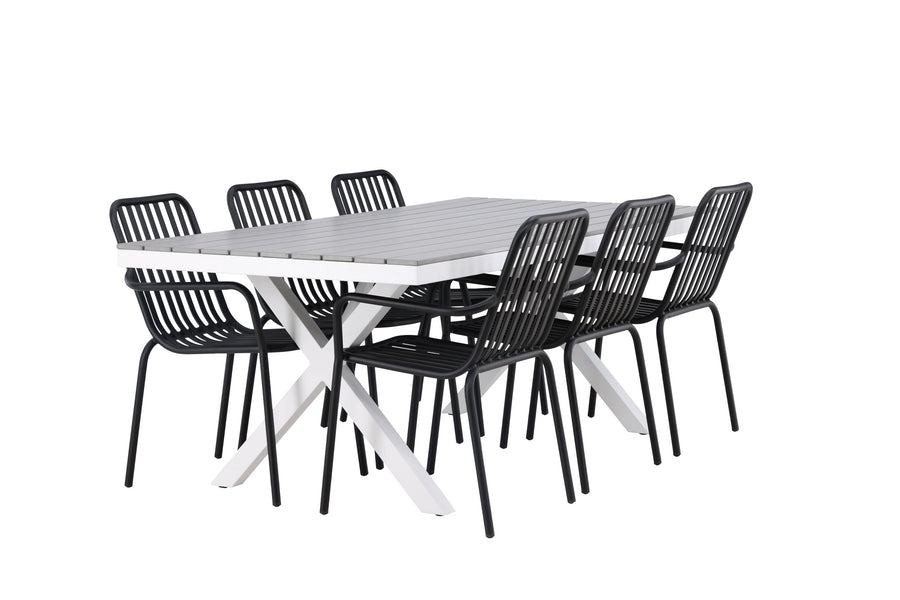Garcia Rektangulær Spisegruppe 