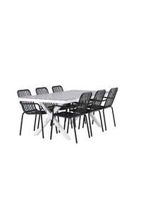 Garcia Rektangulær Spisegruppe 