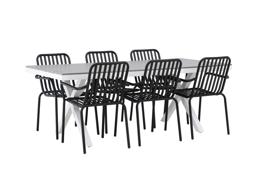 Garcia Rektangulær Spisegruppe 