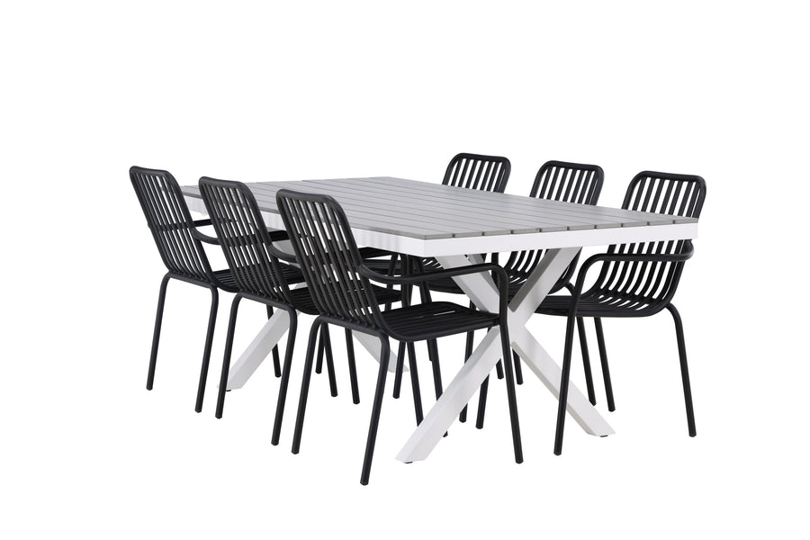 Garcia Rektangulær Spisegruppe 