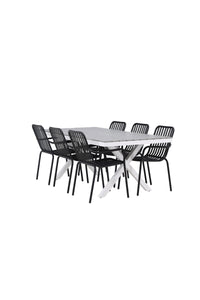 Garcia Rektangulær Spisegruppe 