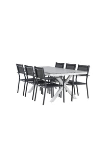Garcia Rektangulær Spisegruppe 