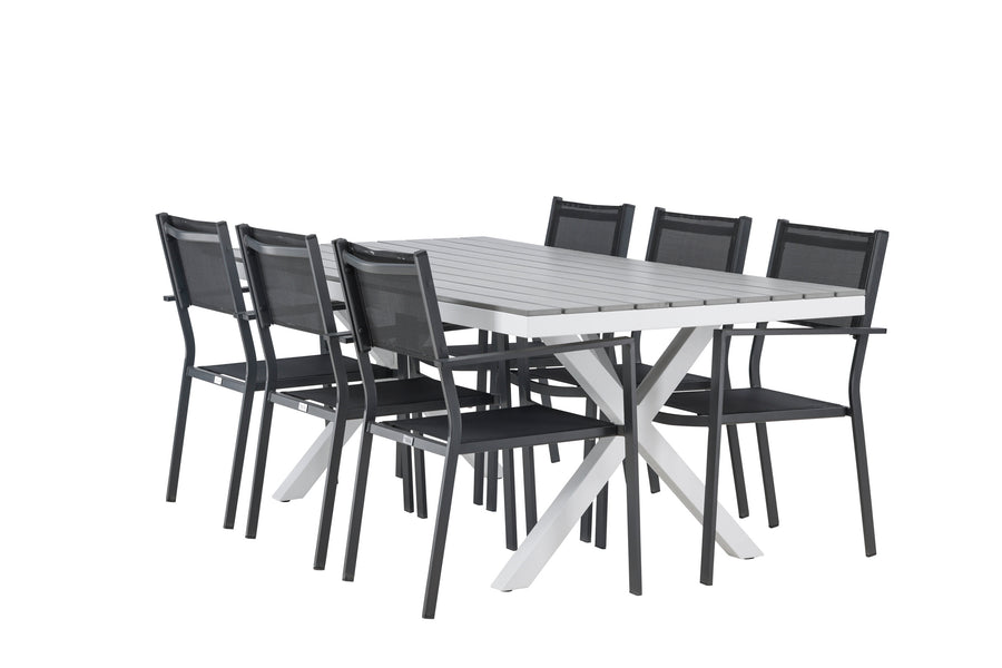 Garcia Rektangulær Spisegruppe 
