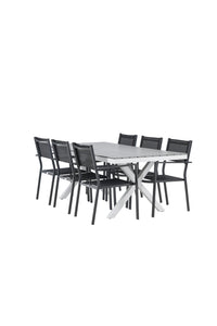 Garcia Rektangulær Spisegruppe 