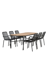 Holmbeck Rektangulær Spisegruppe 