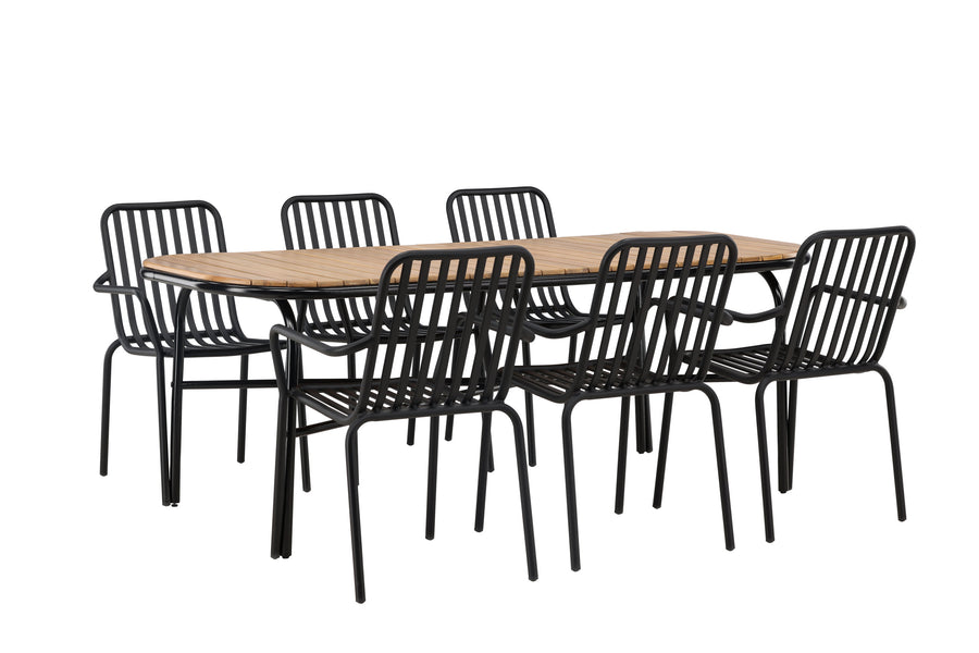 Holmbeck Rektangulær Spisegruppe 