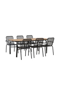Holmbeck Rektangulær Spisegruppe 