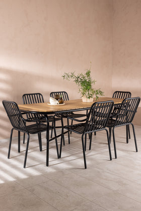 Holmbeck Rektangulær Spisegruppe 