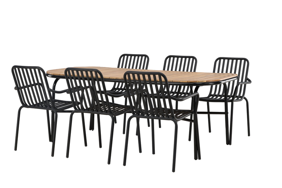 Holmbeck Rektangulær Spisegruppe 