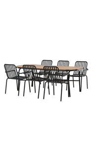 Holmbeck Rektangulær Spisegruppe 