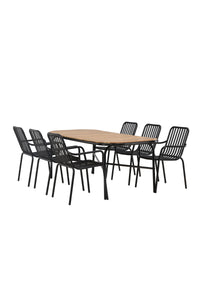 Holmbeck Rektangulær Spisegruppe 