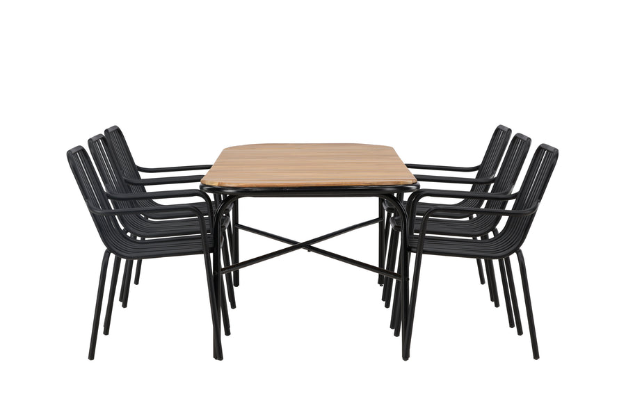 Holmbeck Rektangulær Spisegruppe 