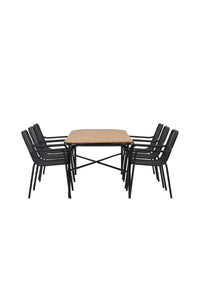 Holmbeck Rektangulær Spisegruppe 