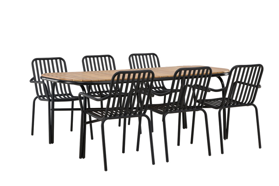 Holmbeck Rektangulær Spisegruppe 