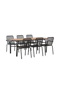 Holmbeck Rektangulær Spisegruppe 