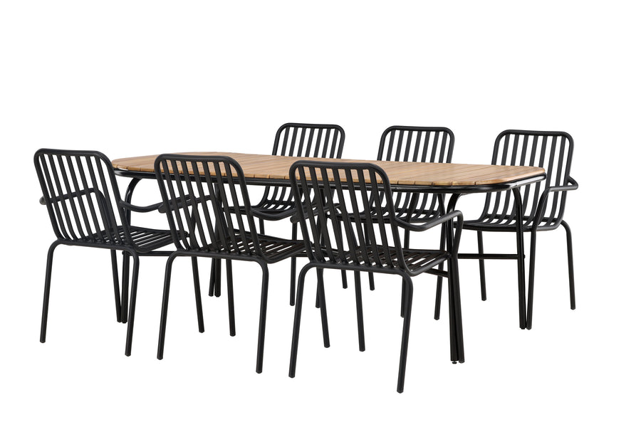 Holmbeck Rektangulær Spisegruppe 