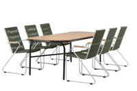 Holmbeck Rektangulær Spisegruppe 