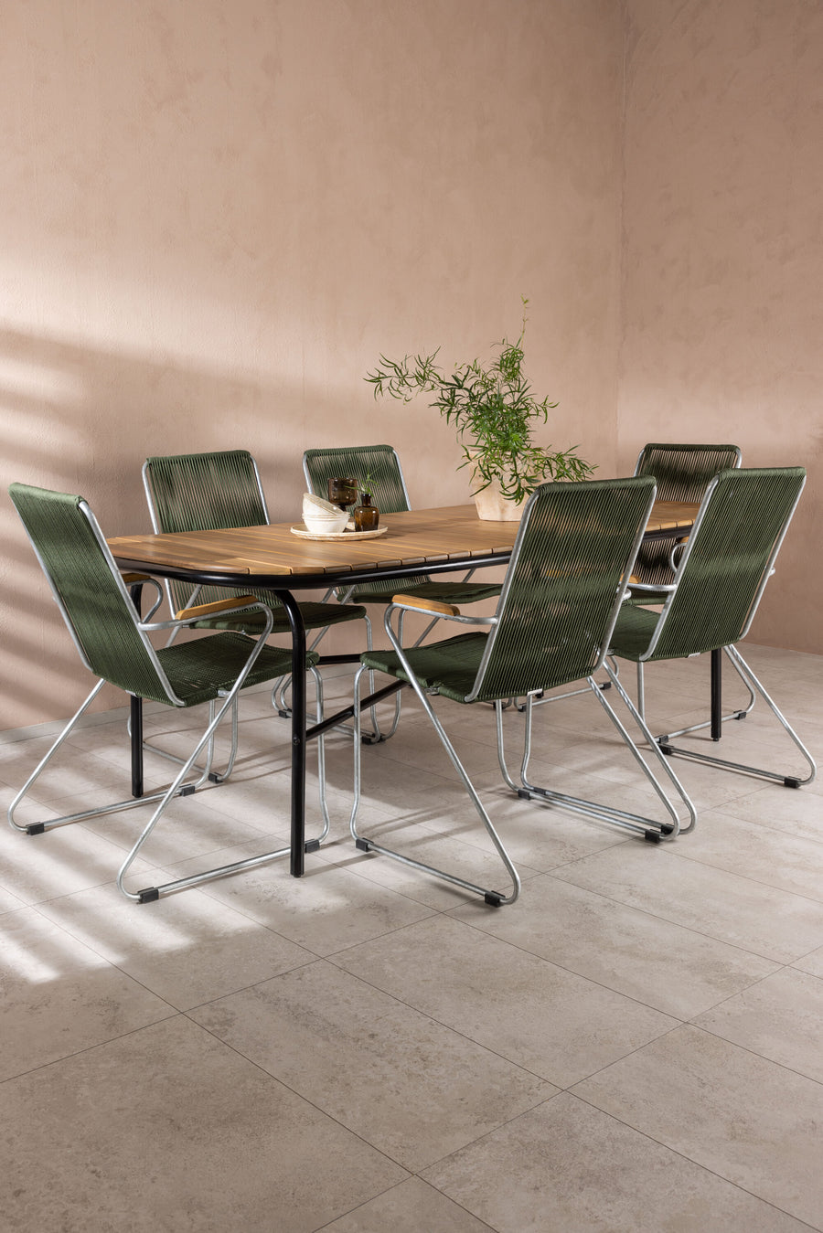 Holmbeck Rektangulær Spisegruppe 