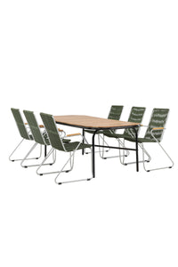 Holmbeck Rektangulær Spisegruppe 