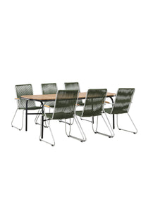 Holmbeck Rektangulær Spisegruppe 