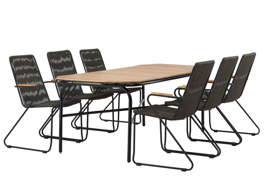 Holmbeck Rektangulær Spisegruppe 
