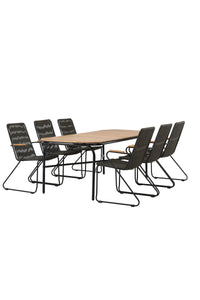 Holmbeck Rektangulær Spisegruppe 