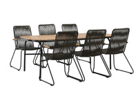 Holmbeck Rektangulær Spisegruppe 