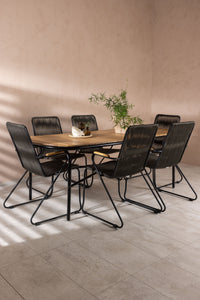 Holmbeck Rektangulær Spisegruppe 