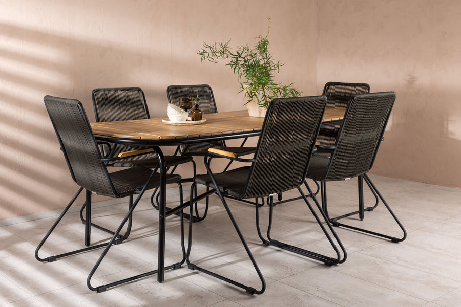 Holmbeck Rektangulær Spisegruppe 