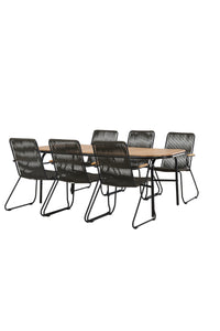 Holmbeck Rektangulær Spisegruppe 