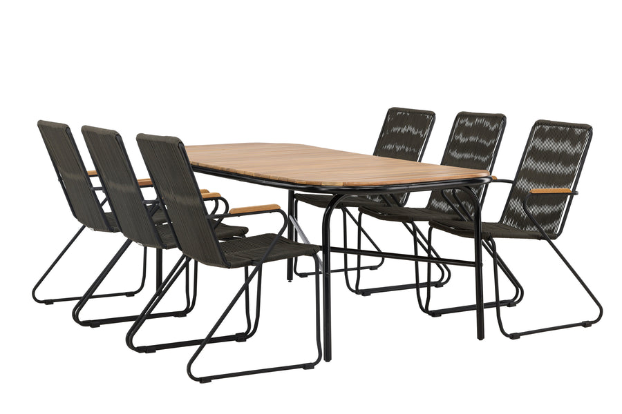 Holmbeck Rektangulær Spisegruppe 