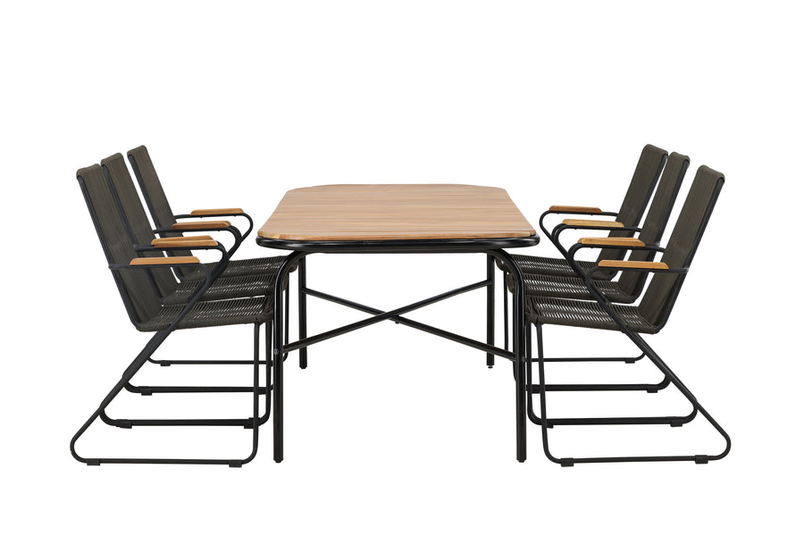 Holmbeck Rektangulær Spisegruppe 