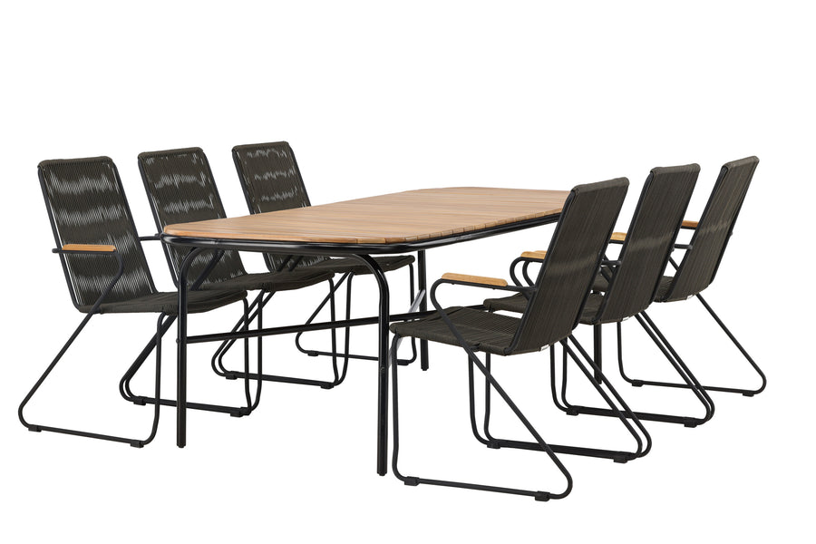 Holmbeck Rektangulær Spisegruppe 