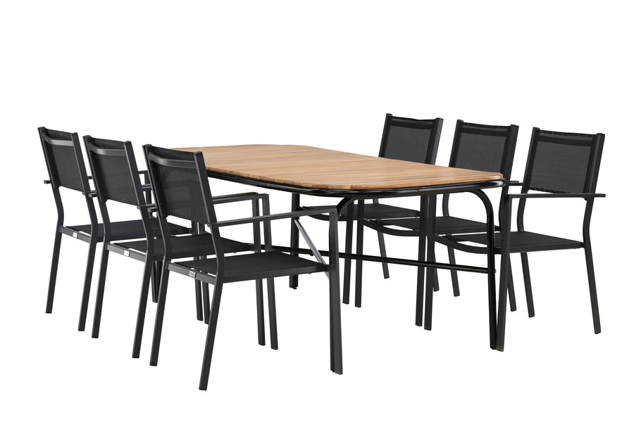 Holmbeck Rektangulær Spisegruppe 