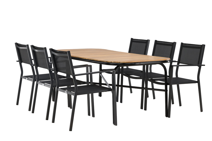 Holmbeck Rektangulær Spisegruppe 