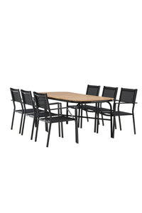 Holmbeck Rektangulær Spisegruppe 