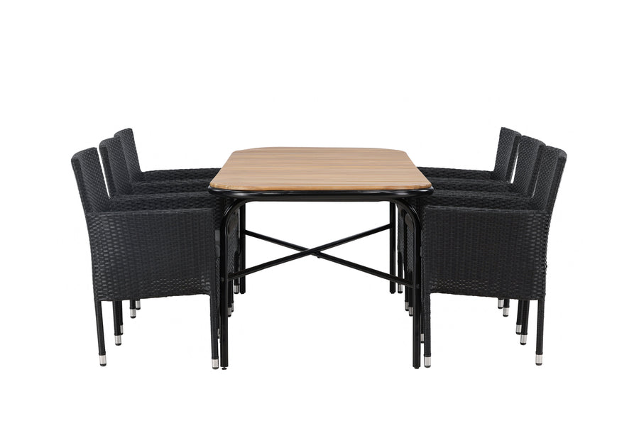 Holmbeck Rektangulær Spisegruppe 