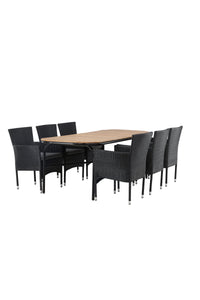 Holmbeck Rektangulær Spisegruppe 