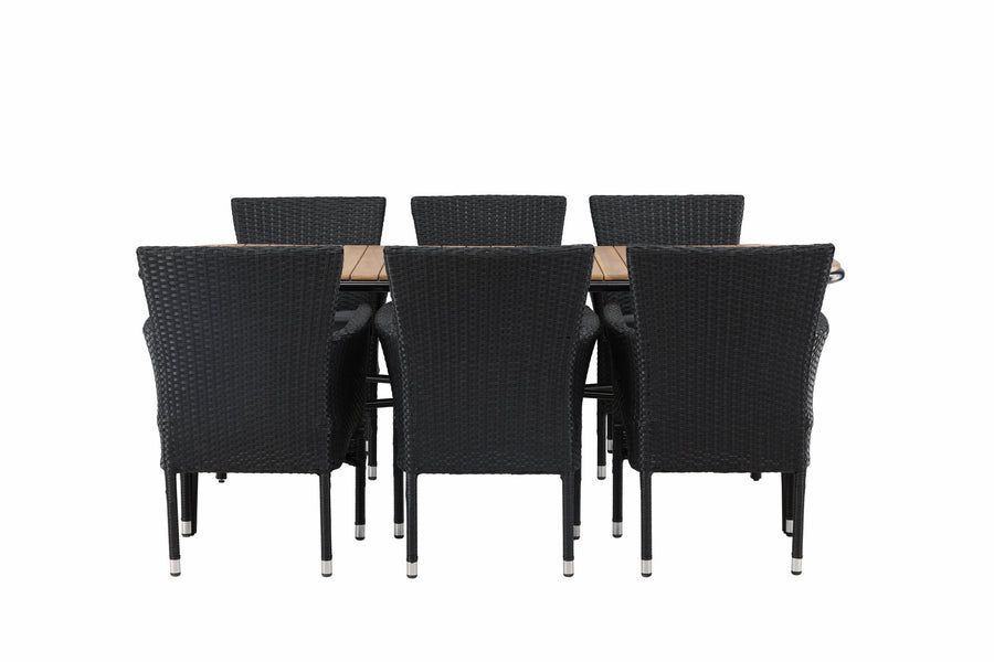 Holmbeck Rektangulær Spisegruppe 