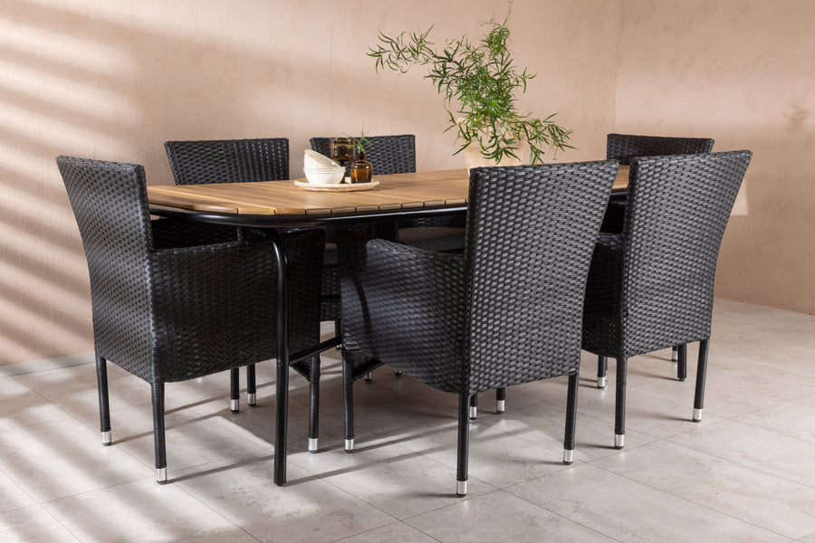 Holmbeck Rektangulær Spisegruppe 
