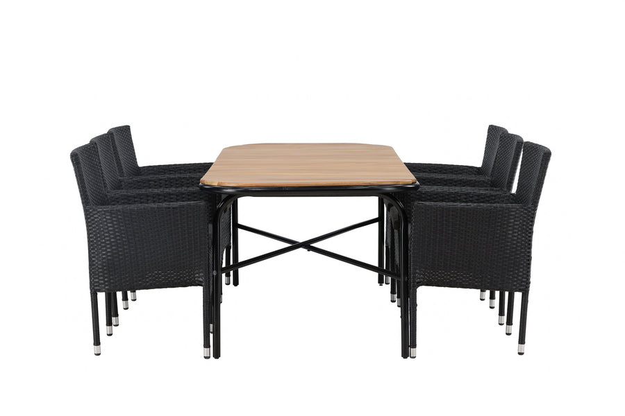 Holmbeck Rektangulær Spisegruppe 
