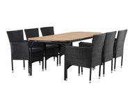 Holmbeck Rektangulær Spisegruppe 