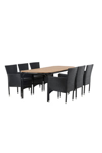 Holmbeck Rektangulær Spisegruppe 