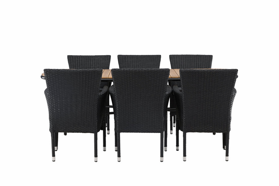 Holmbeck Rektangulær Spisegruppe 