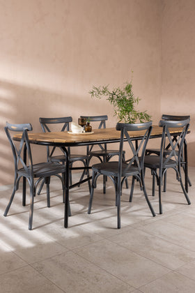 Holmbeck Rektangulær Spisegruppe 