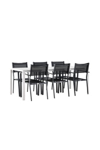 Break Rektangulær Spisegruppe 